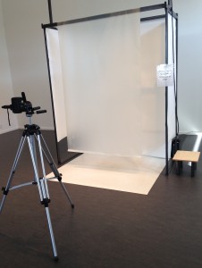 Photo Booth for viewers to contribute their image to the project archives.