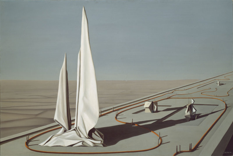Kay Sage, "In the Third Sleep", 1944. Courtesy the Art Institute of Chicago