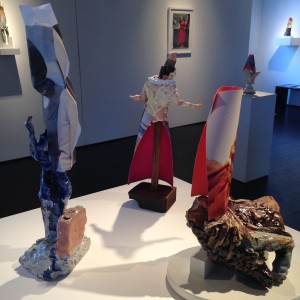 Cynthia Lahti installation at PDX Contemporary Art