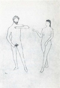 Marcel Duchamp, Selected Details after Cranach (Morceaux choisis d'apres Cranach), 1967
